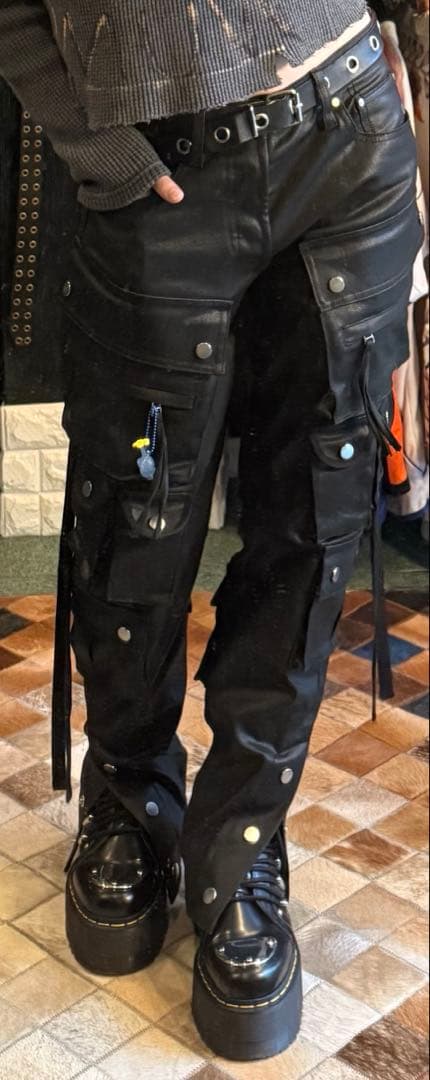 BADHOP着用　BREATH マルチポケットカーゴパンツ　M