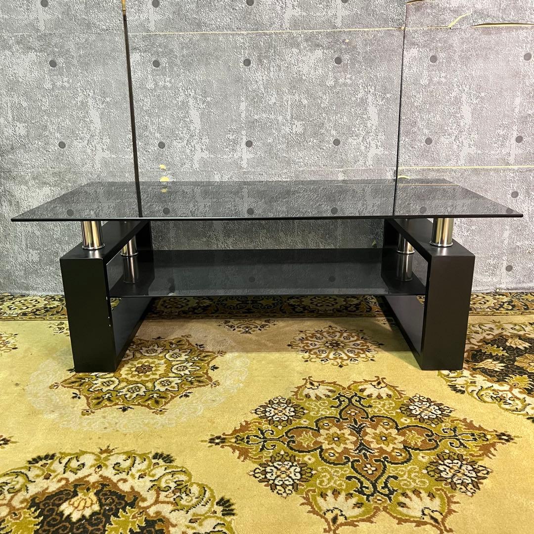 コメント者꧁サンワサプライ꧂ソファ&オットマン&ガラステーブルセット