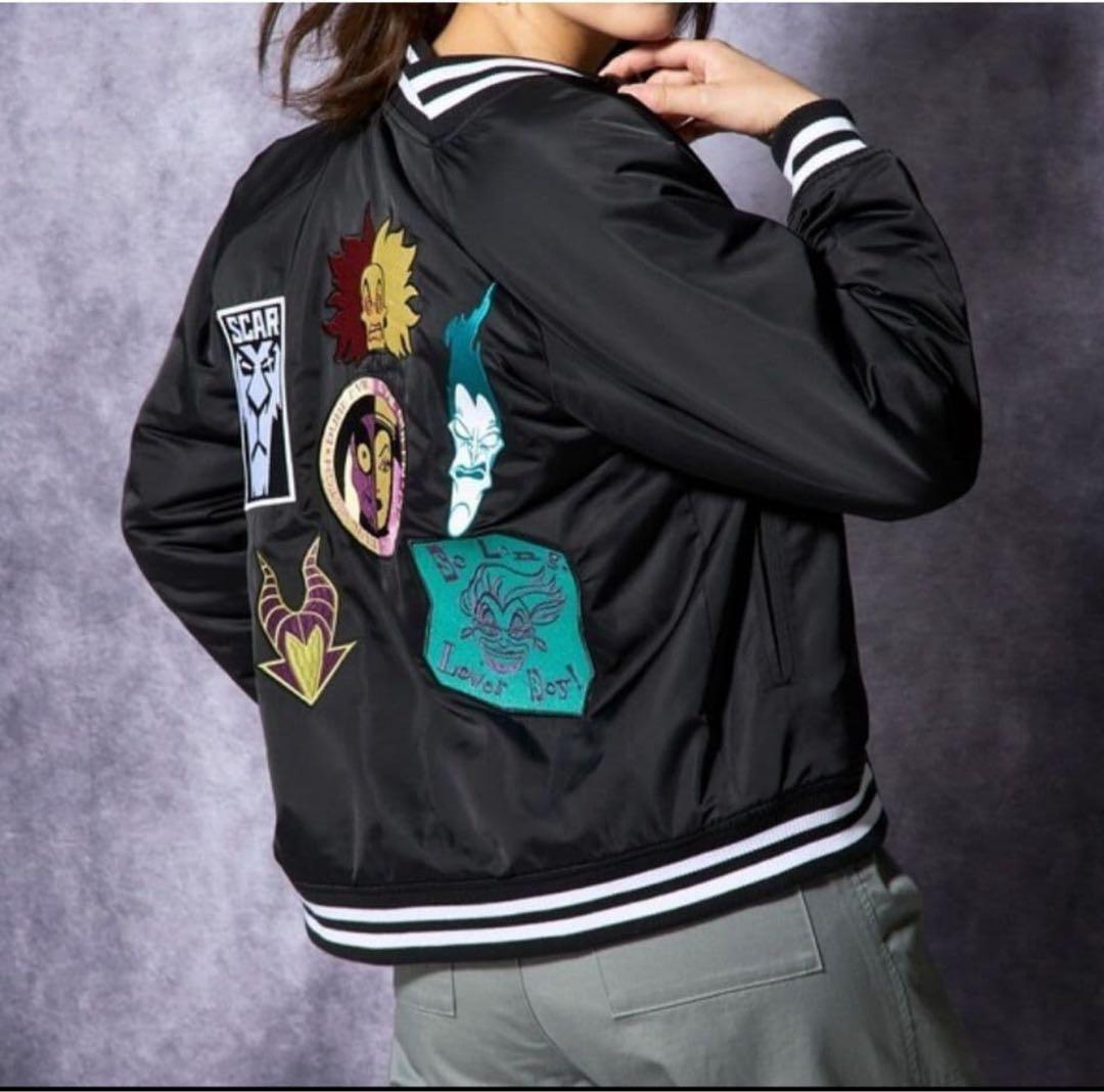 Disney ヴィランズ　ユニセックススカジャン