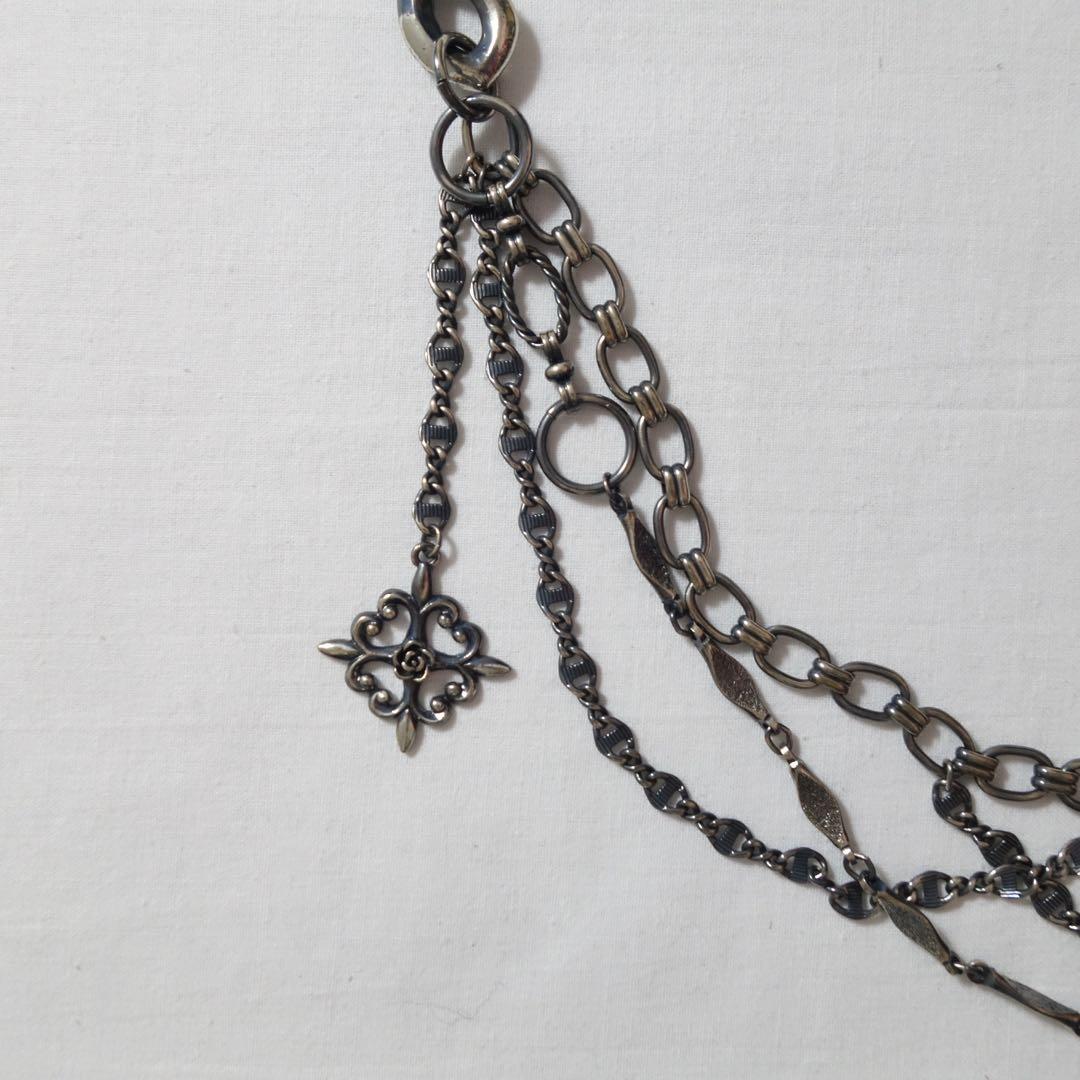 Tornado Mart Silver Wallet Chain 三連