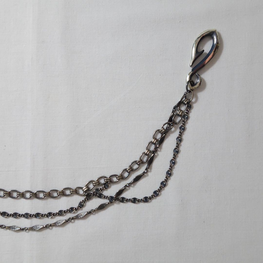 Tornado Mart Silver Wallet Chain 三連
