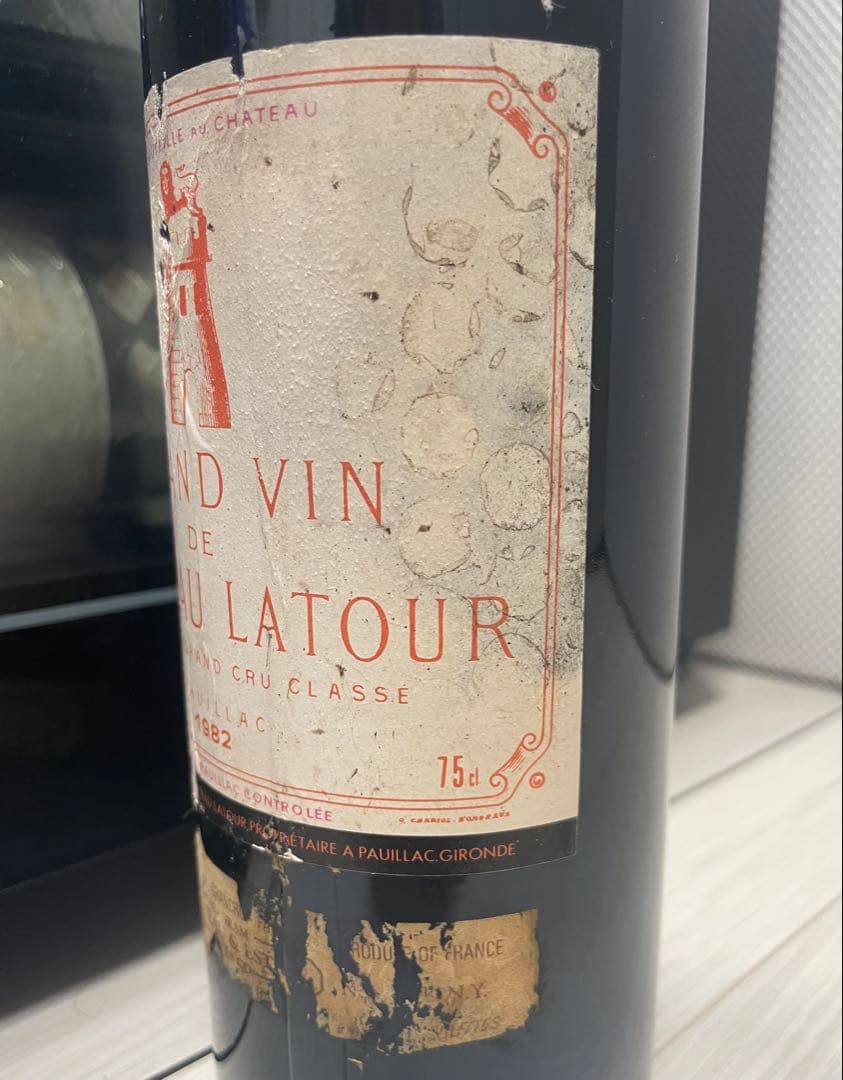 【パーカーポイント 100点 】 シャトー・ラトゥール 1982 伝説の年