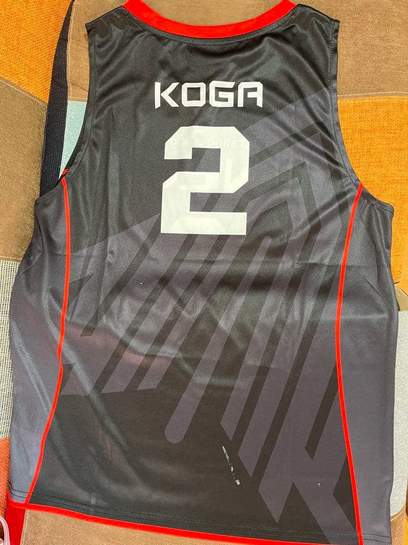 NECレッドロケッツ古賀紗理那選手直筆サイン入りレプリカユニフォーム