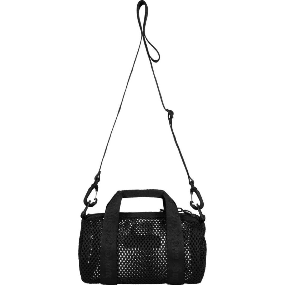 シュプリーム Supreme Mesh Mini Duffle Bag 黒新品
