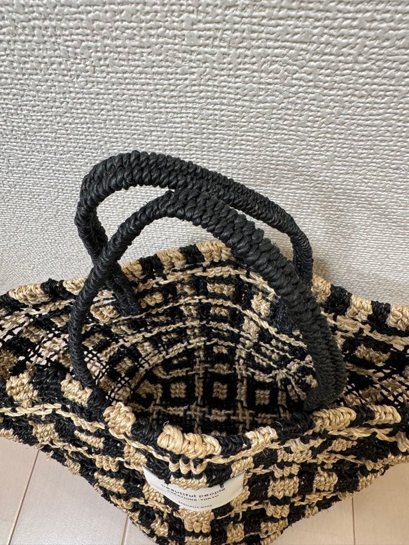 【ビューティフルピープル】beautiful peopleカゴバッグ