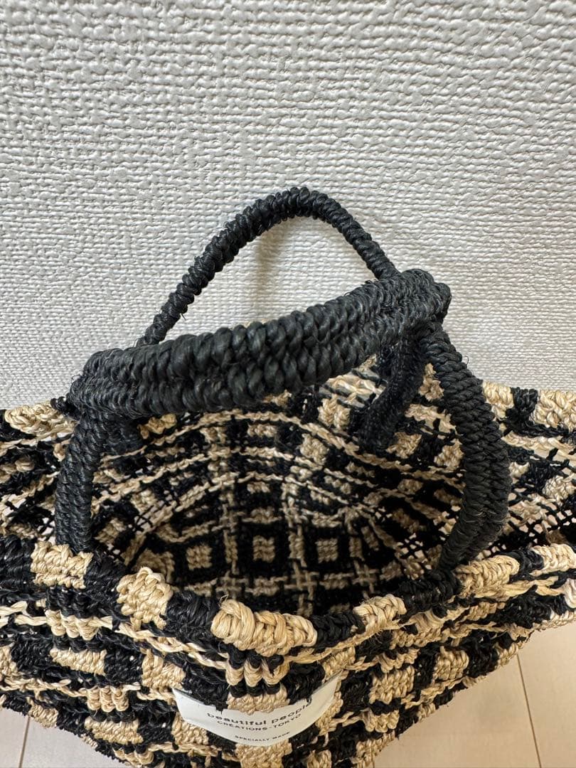 【ビューティフルピープル】beautiful peopleカゴバッグ