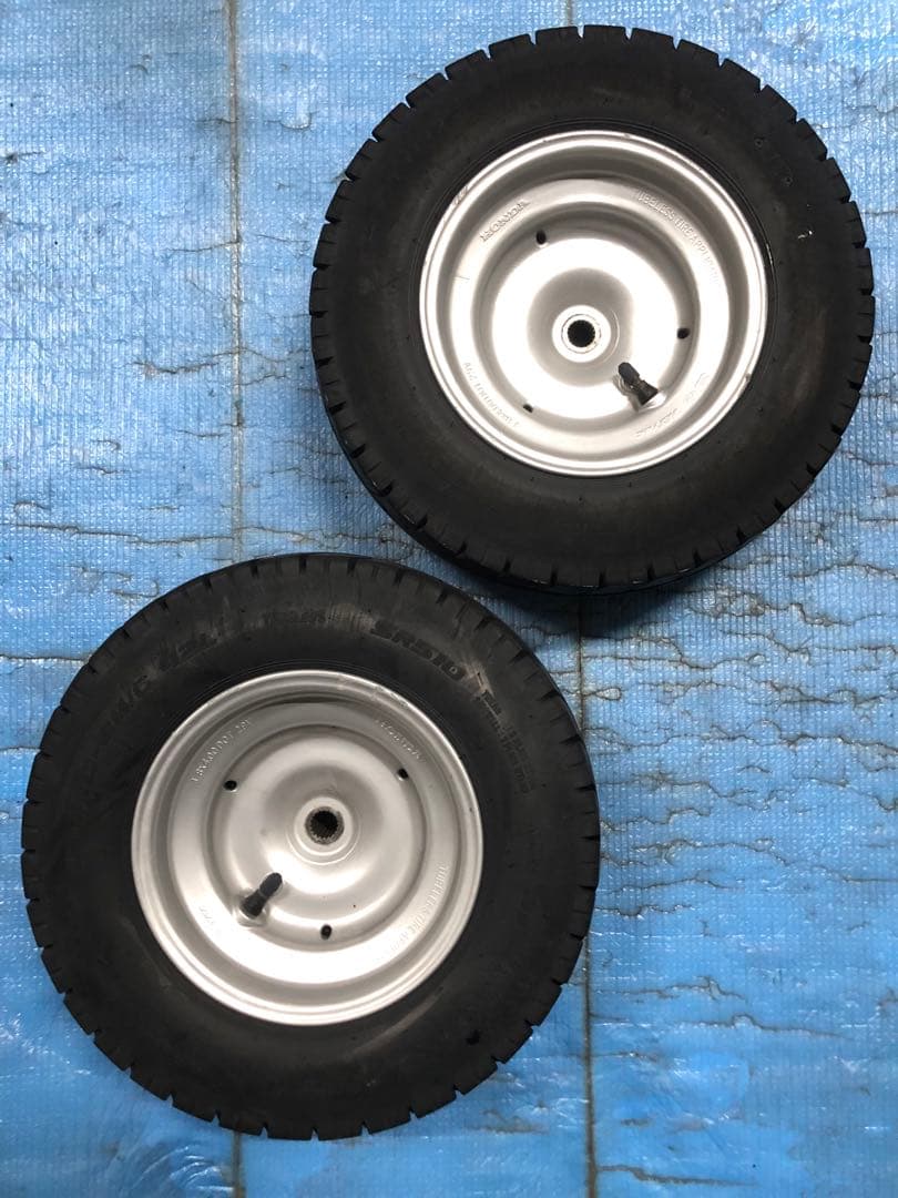 TD02ジャイロX/TA03キャノピー 純正リアホイール　タイヤ付＊送料込み＊