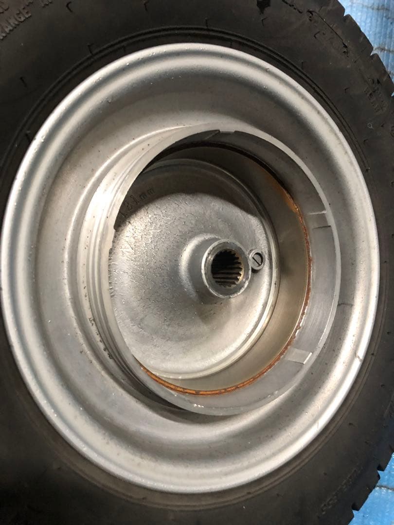 TD02ジャイロX/TA03キャノピー 純正リアホイール　タイヤ付＊送料込み＊