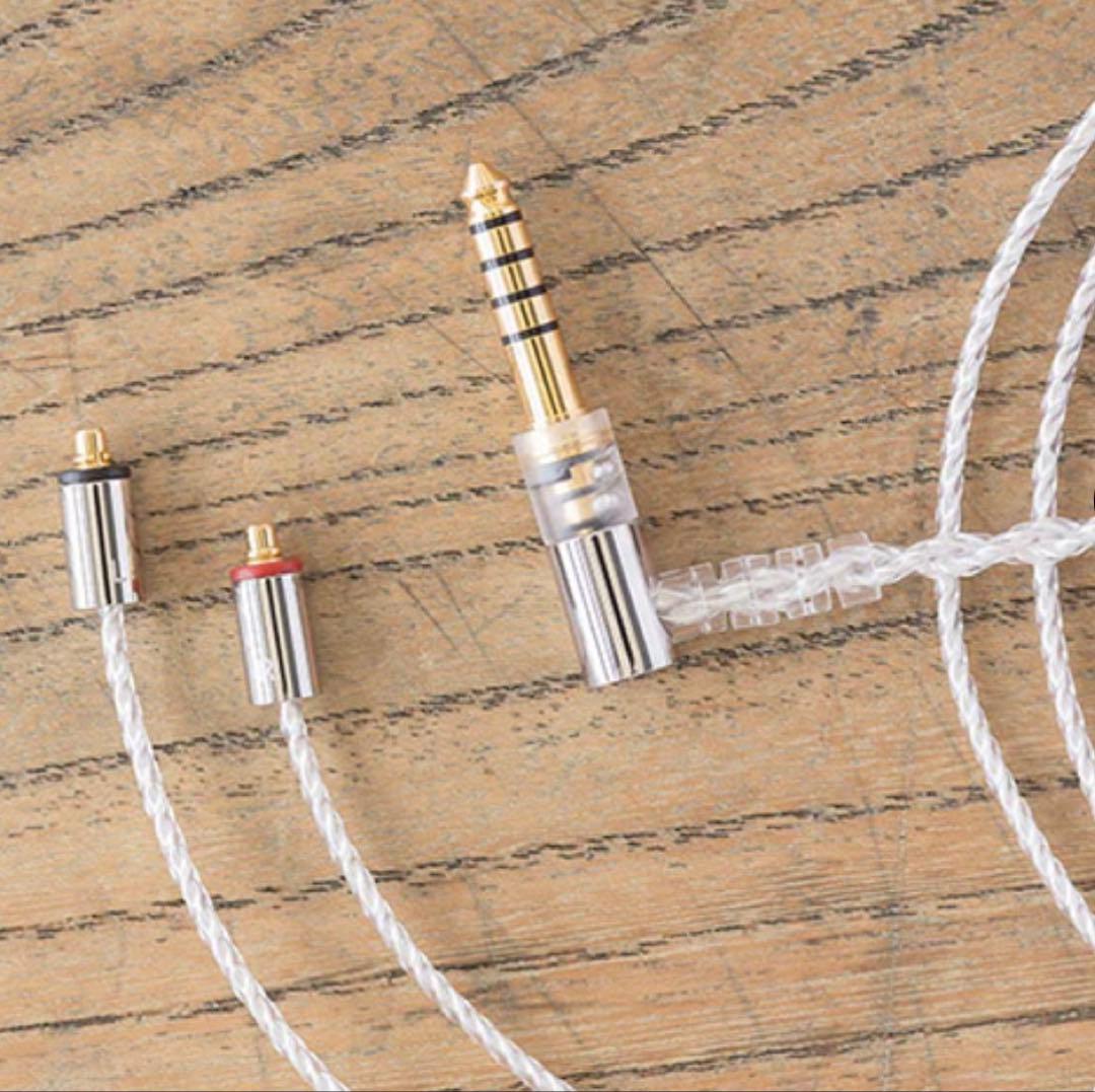 final シルバーコートケーブル MMCX 4.4mm 5極バランス