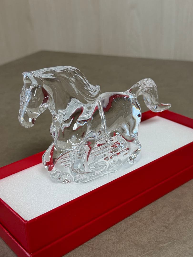 Baccarat 2026・干支馬の置物　 クリスタル　新作・新品