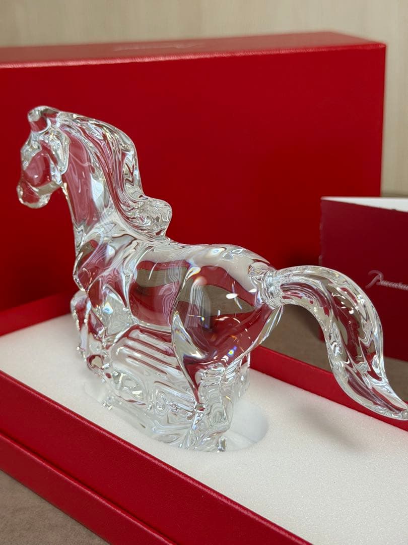 Baccarat 2026・干支馬の置物　 クリスタル　新作・新品