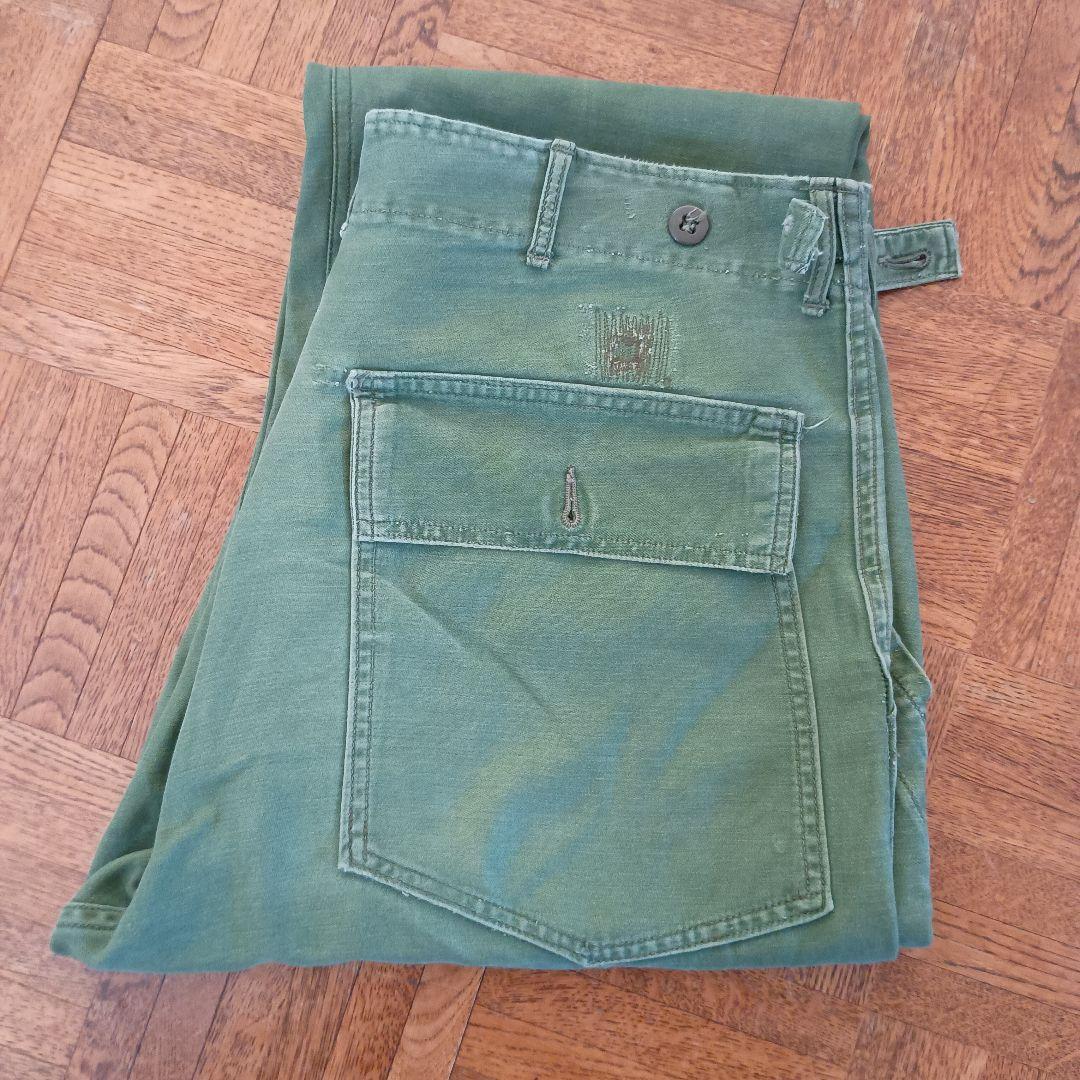 ベイカーパンツ 50s カーゴパンツ ミリタリー ボタンフライ US ARMY