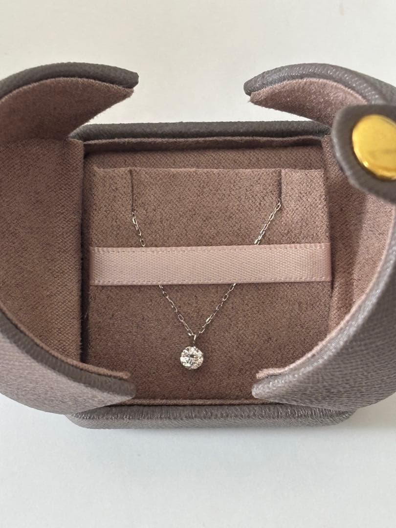 ダイヤモンド 0.2ct ネックレス プラチナ Pt850 Pt900 H＆C