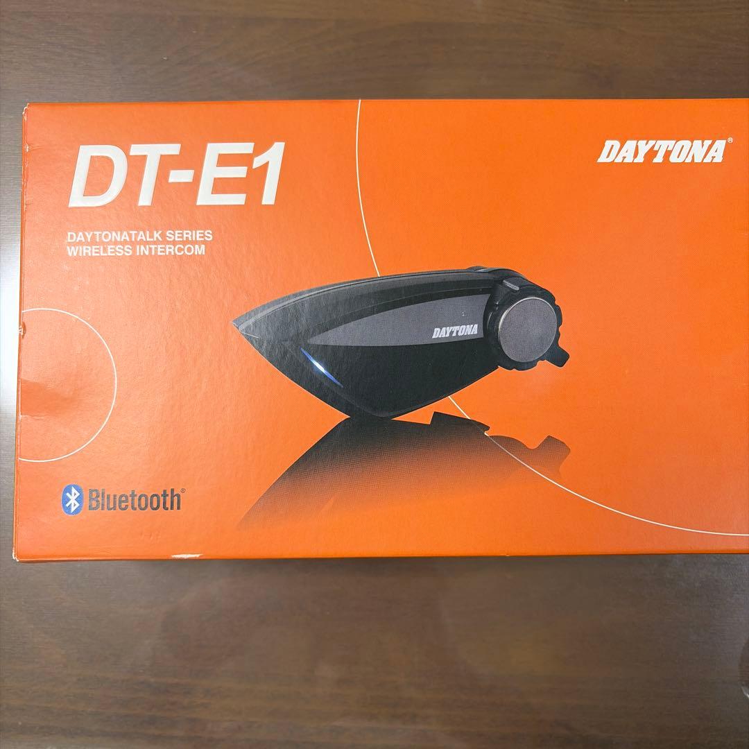 DAYTONA DT-E1 インカム コンパクト薄型スピーカー付き