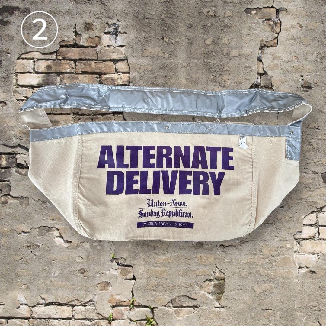 ニュースペーパーバッグ 未使用品 デッドストック Newspaper Bag　②