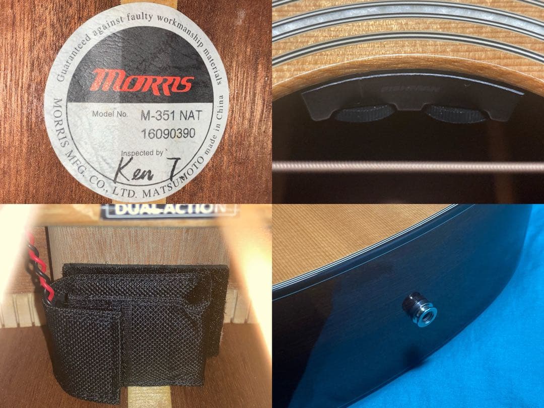 Morris M-351 NAT モーリスアコースティックギター