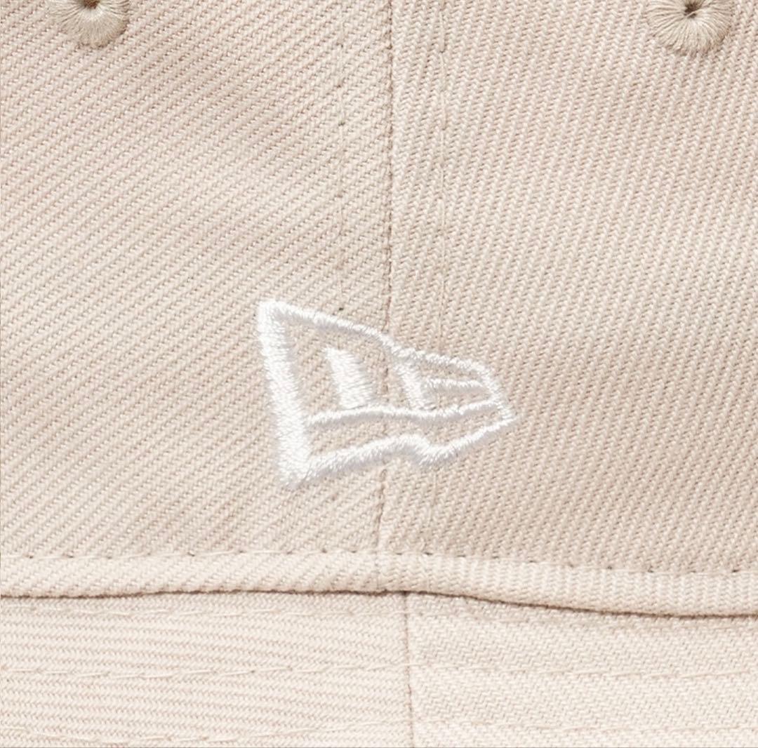 ミセスxスニダン ニューエラBUCKET01 MGA LOGO HAT ベージュ