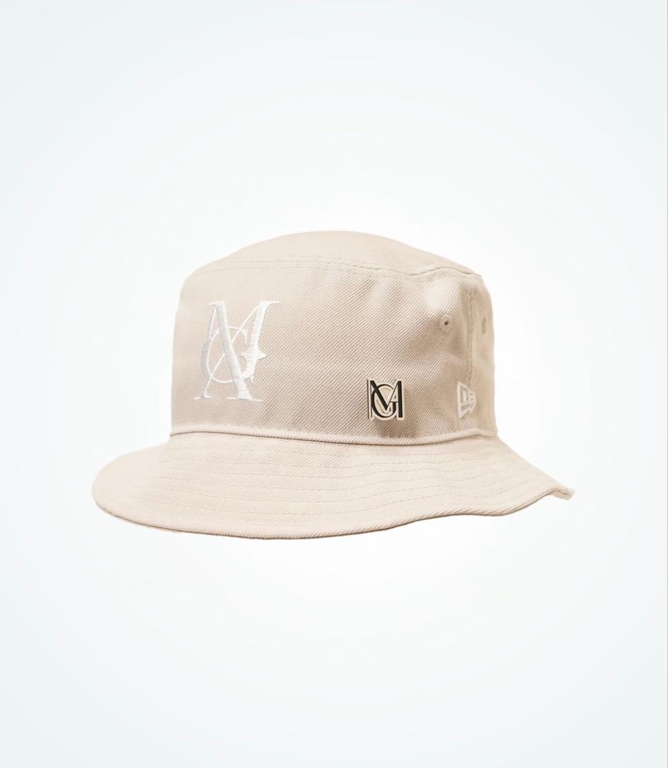 ミセスxスニダン ニューエラBUCKET01 MGA LOGO HAT ベージュ