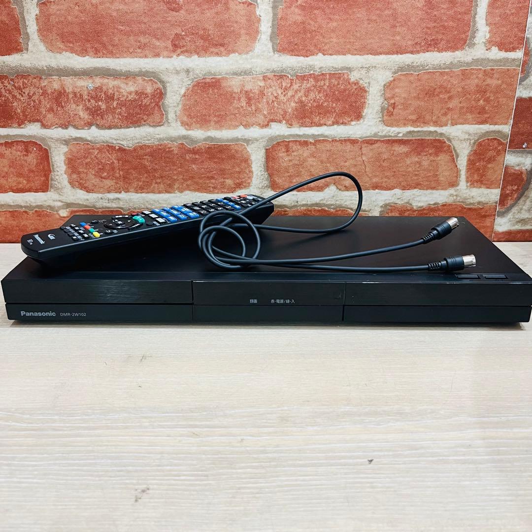 K3313【パナソニック】ブルーレイレコーダーDMR-2W102 2024年製