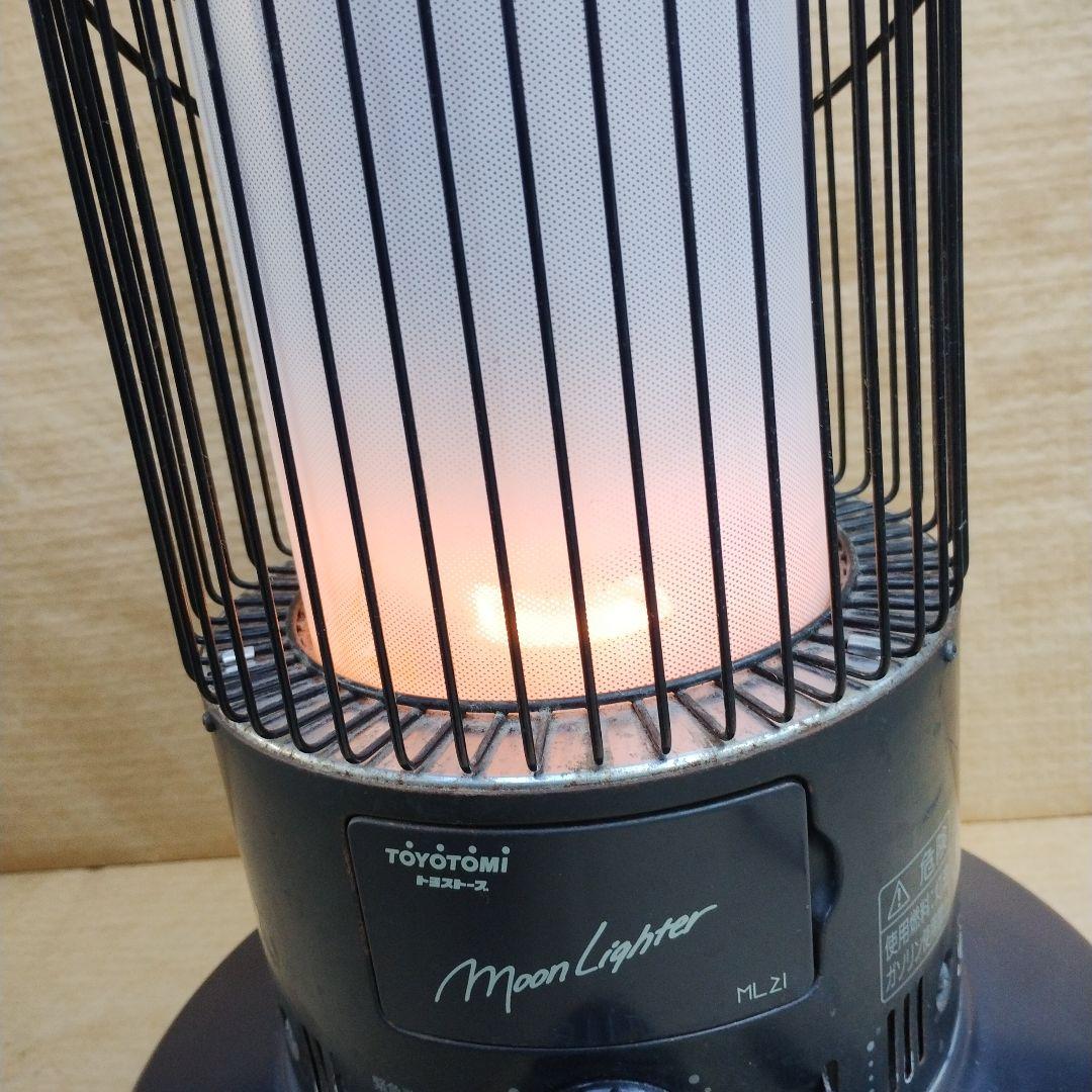 トヨトミ　TOYOTOMI　Moon Lighter 石油 ストーブ 黒