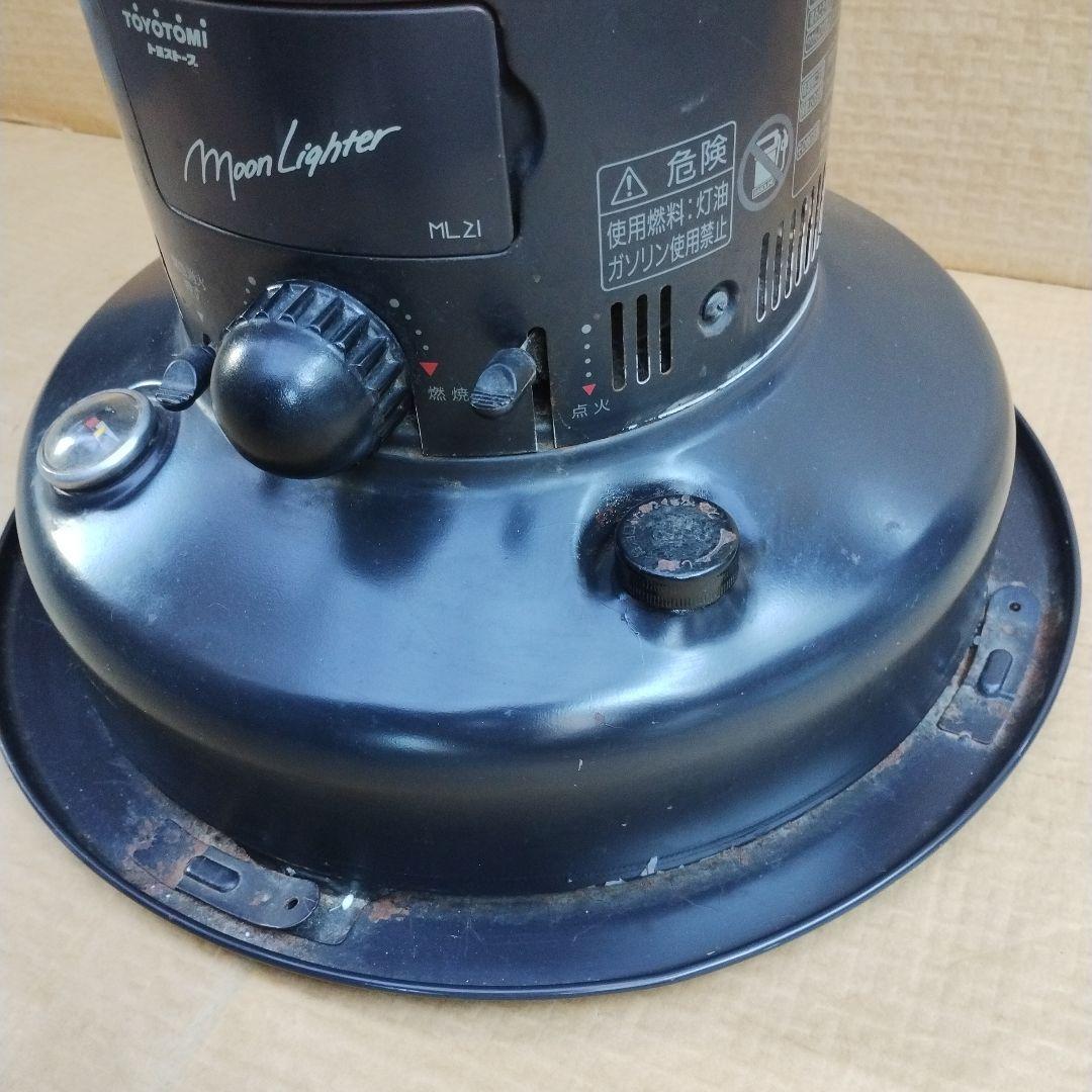 トヨトミ　TOYOTOMI　Moon Lighter 石油 ストーブ 黒
