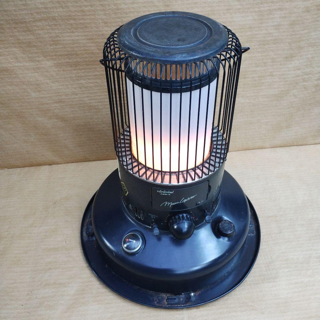 トヨトミ　TOYOTOMI　Moon Lighter 石油 ストーブ 黒