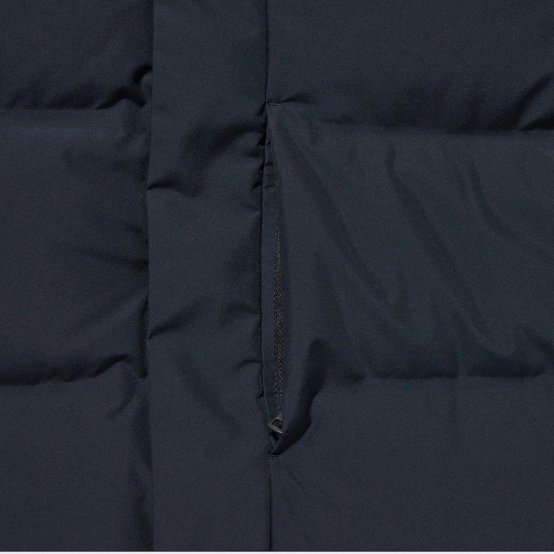 キンパル　！　シームレスダウンコート　紺　XL　ユニクロ