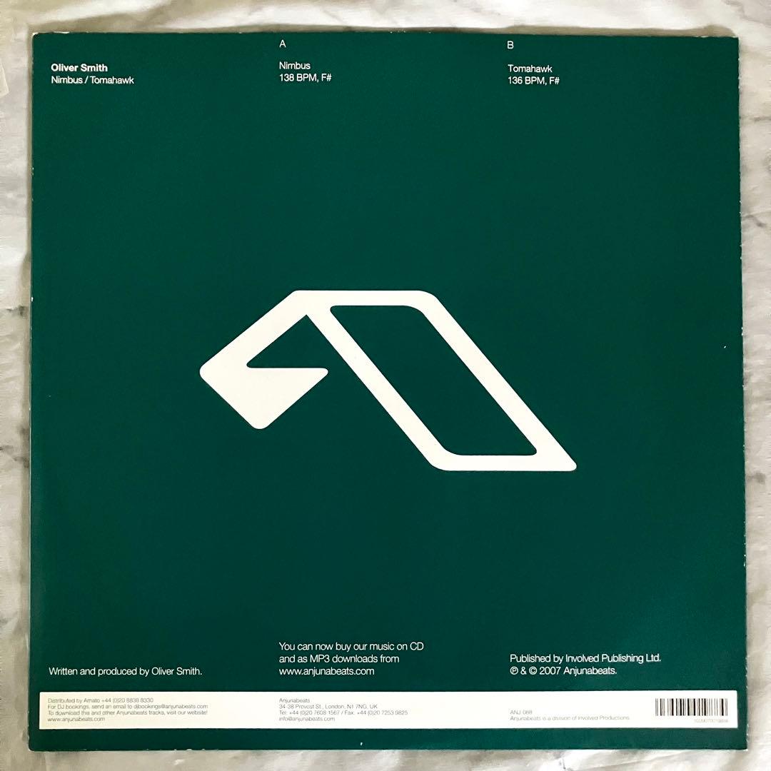 洋楽 Oliver Smith - Nimbus / Tomahawk VINYL