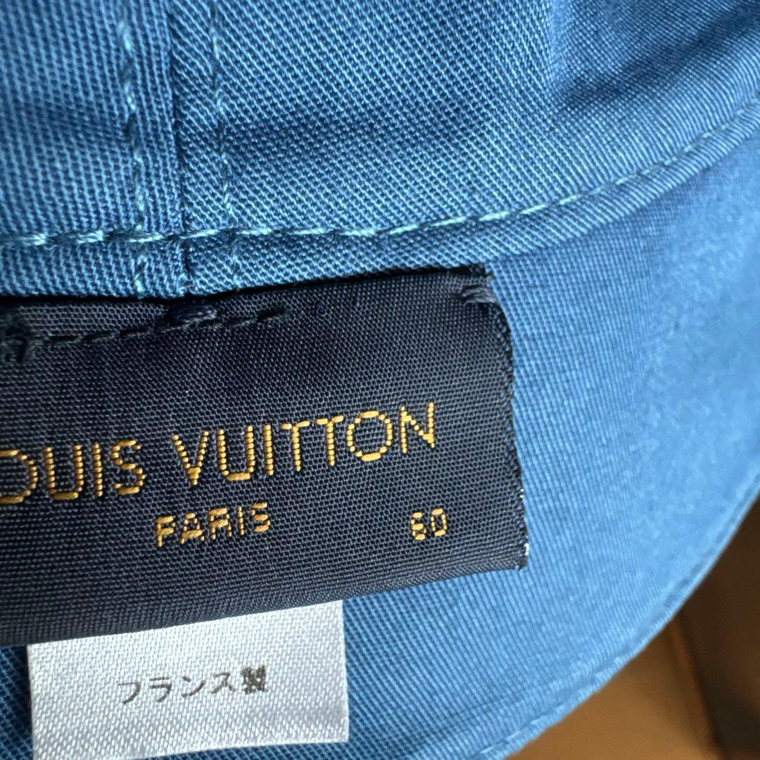 Louis Vuitton モノグラム　デニム　バケット　ハット　サイズ60￼
