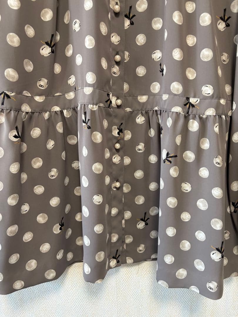 インゲボルグ　パール水玉pt.チュニック