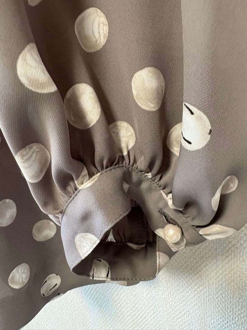 インゲボルグ　パール水玉pt.チュニック