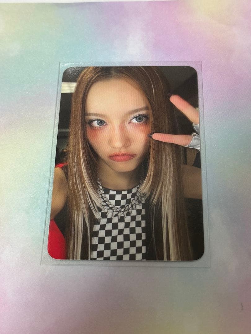 KCON韓国 XG POPUP 特典 ラキドロ トレカ　チサ