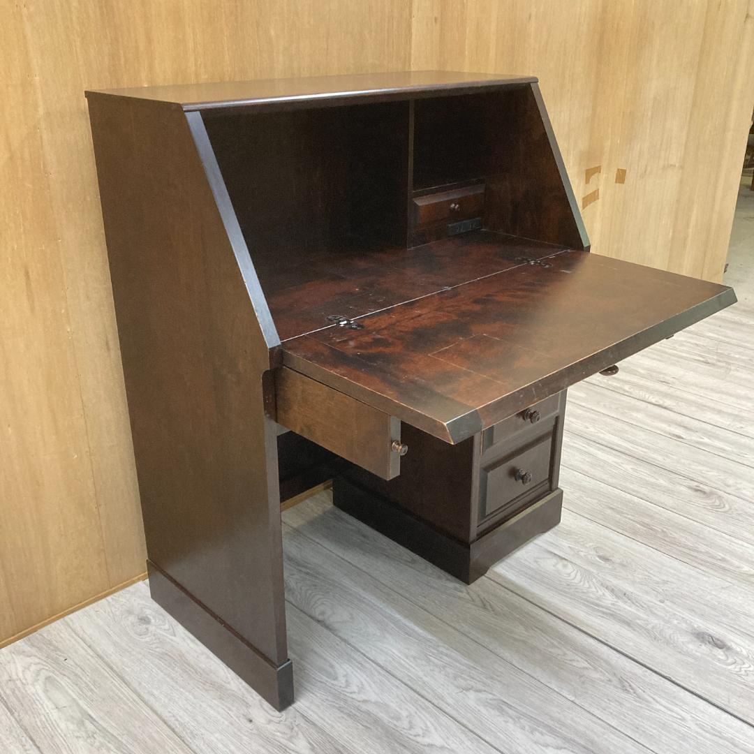 北海道民芸家具　ライティングビューロー　ライティングデスク　学習机