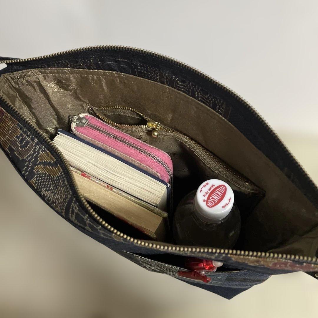 あき◇ショルダーバッグ◇ 正絹本場大島紬パッチワークｆ 4点