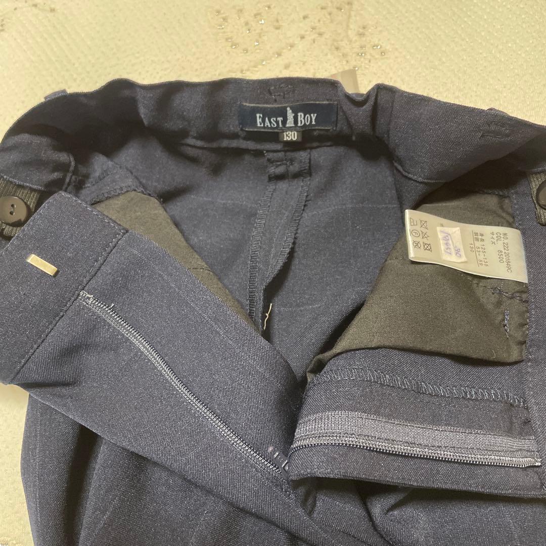 イーストボーイ 130スーツ上下•シャツ•ネクタイのセット　polo靴下も！
