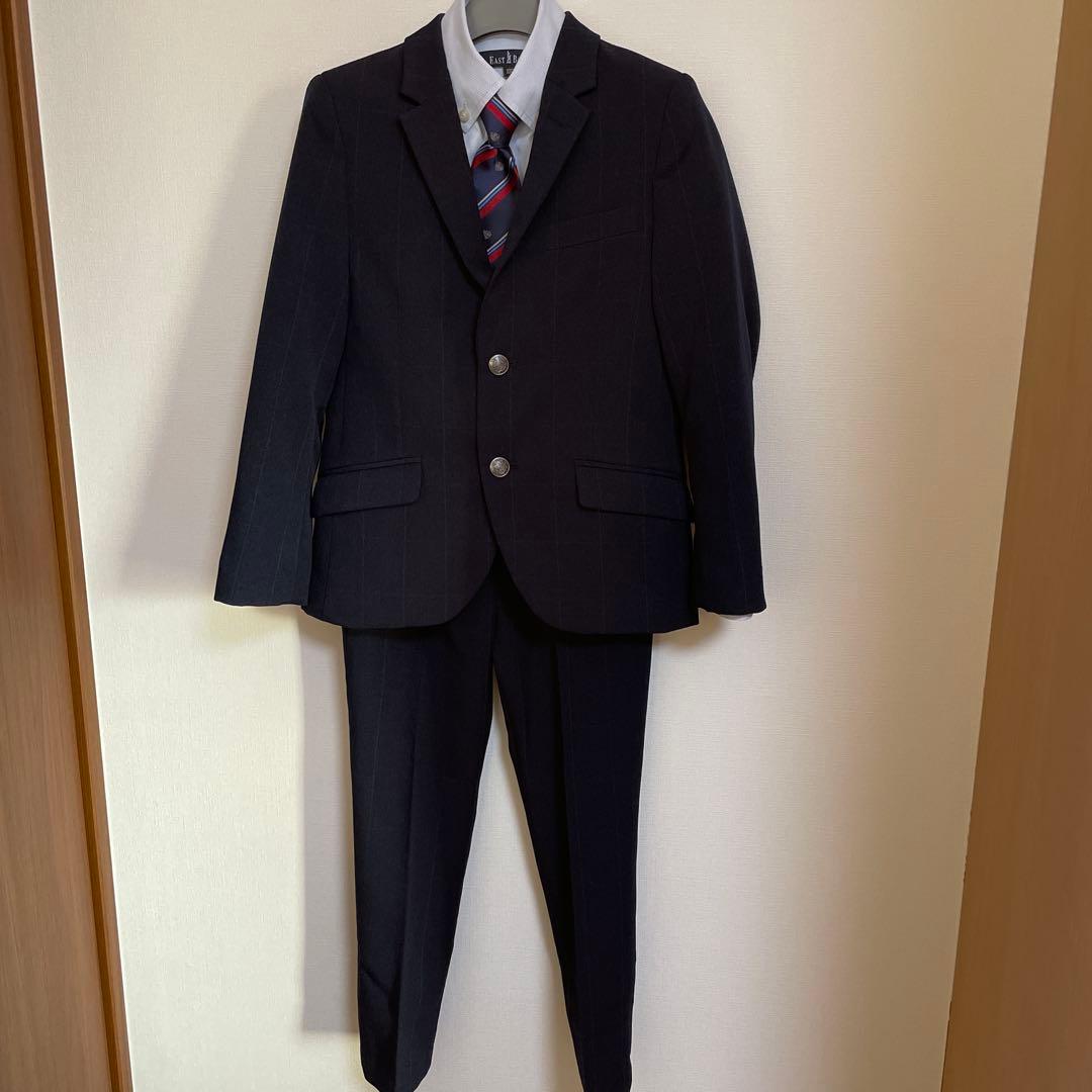 イーストボーイ 130スーツ上下•シャツ•ネクタイのセット　polo靴下も！