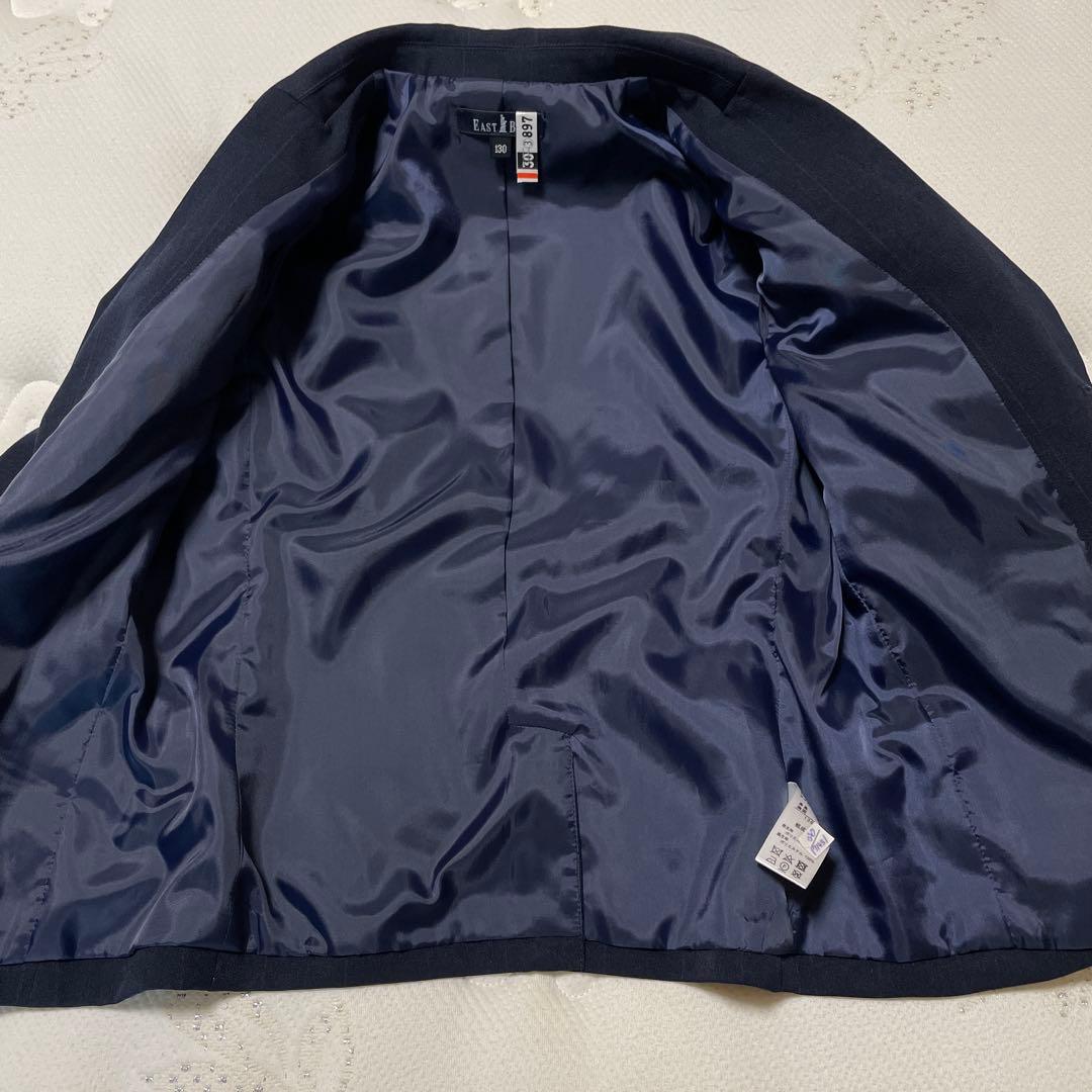 イーストボーイ 130スーツ上下•シャツ•ネクタイのセット　polo靴下も！