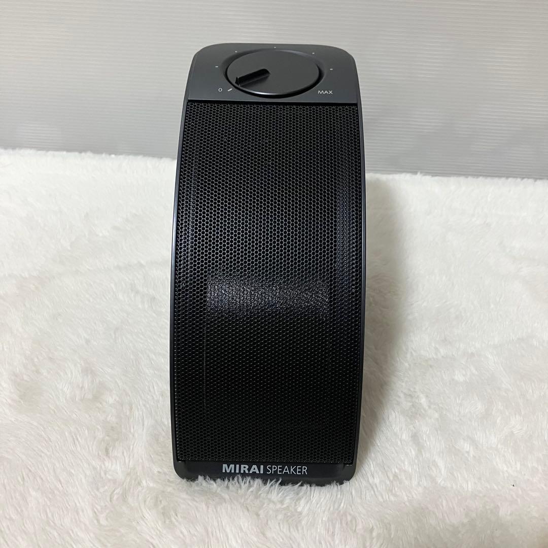 箱付 未使用級 ミライスピーカー 手元 SF-MIRAIS7 サウンドファン 黒