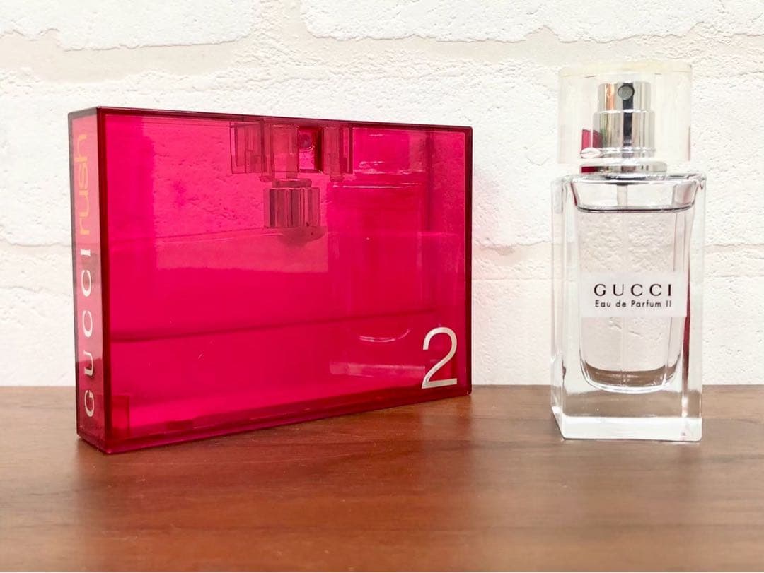 ＃グッチ　香水2点　rush2 50ml　Eau de ParfumⅡ 30ml