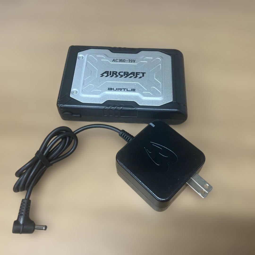 バートル　BURTLE バッテリー　19V 充電器付き
