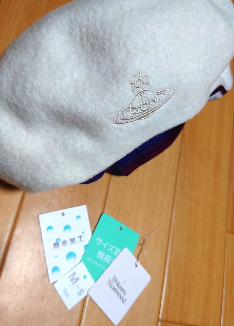 Vivienne Westwood♡試着のみ♡ベレー帽♡オフホワイト♡