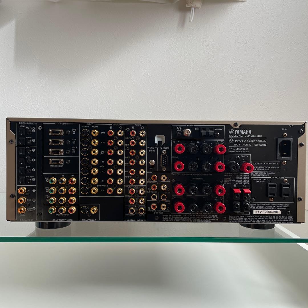 [整備済中古] YAMAHA DSP AX2500 7.1ch アンプ　状態良好