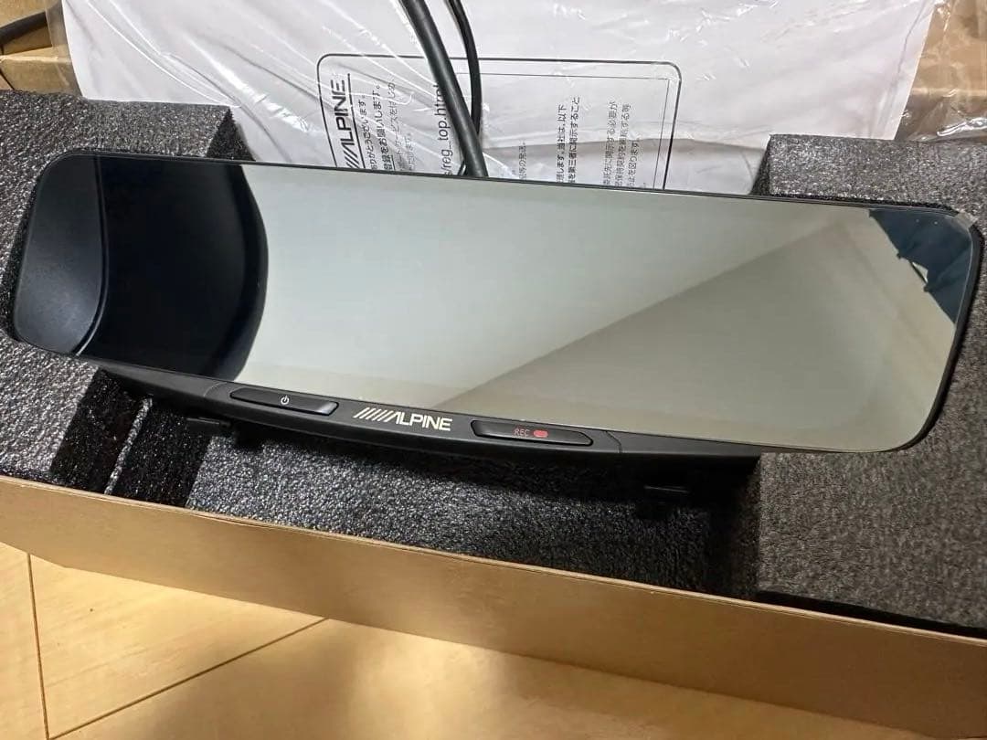 ALPINE DVR-DM1000B-IC デジタルインナーミラー 前後ドラレコ