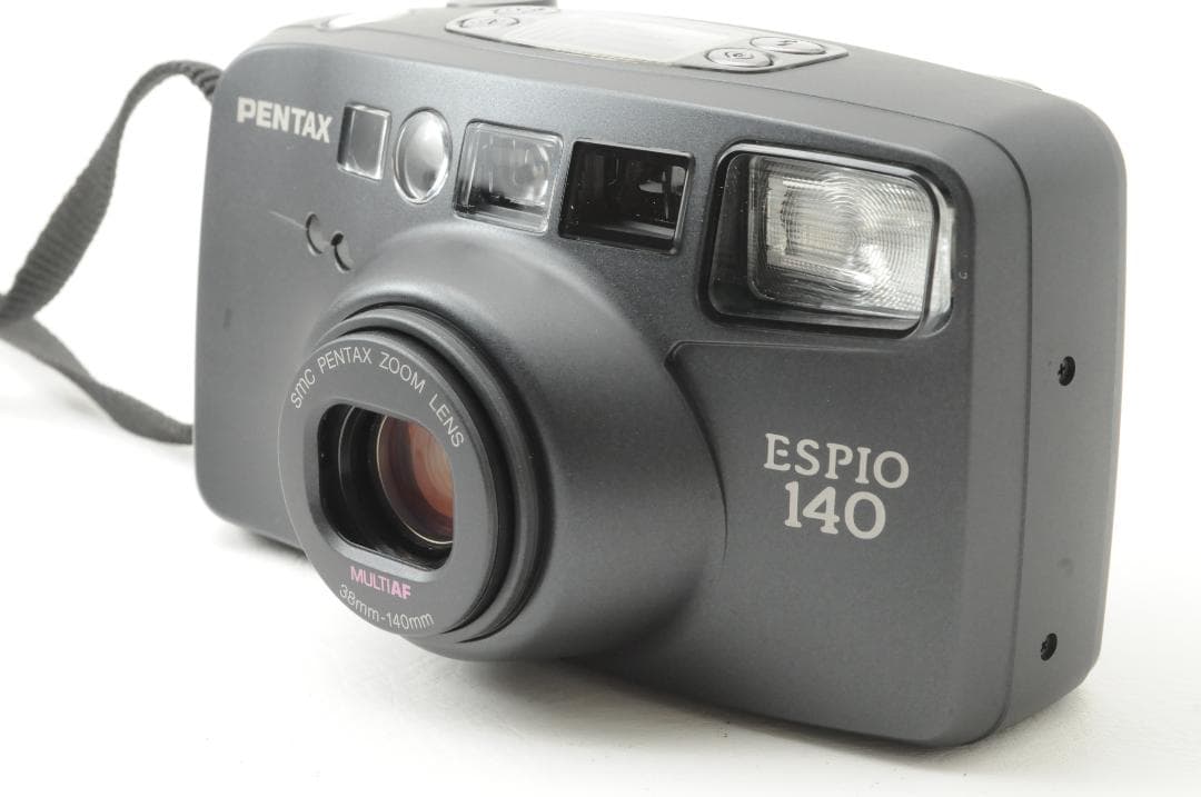 ★美品★PENTAX ペンタックス ESPIO 140 ブラック フィルムカメラ