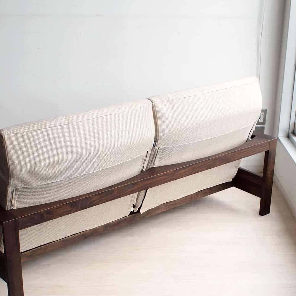 カリモク リクライニングソファ 2人掛けワイド ファブリック ZR24205