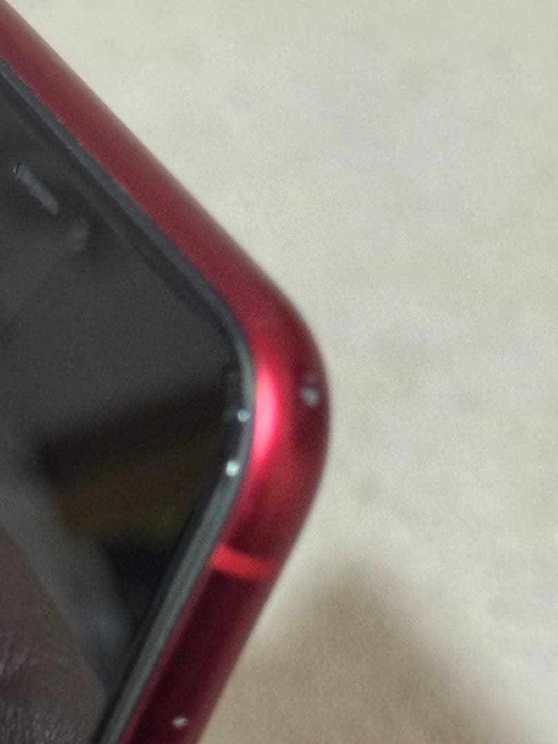 Apple iPhone 11 赤 86%バッテリー　付属品なし