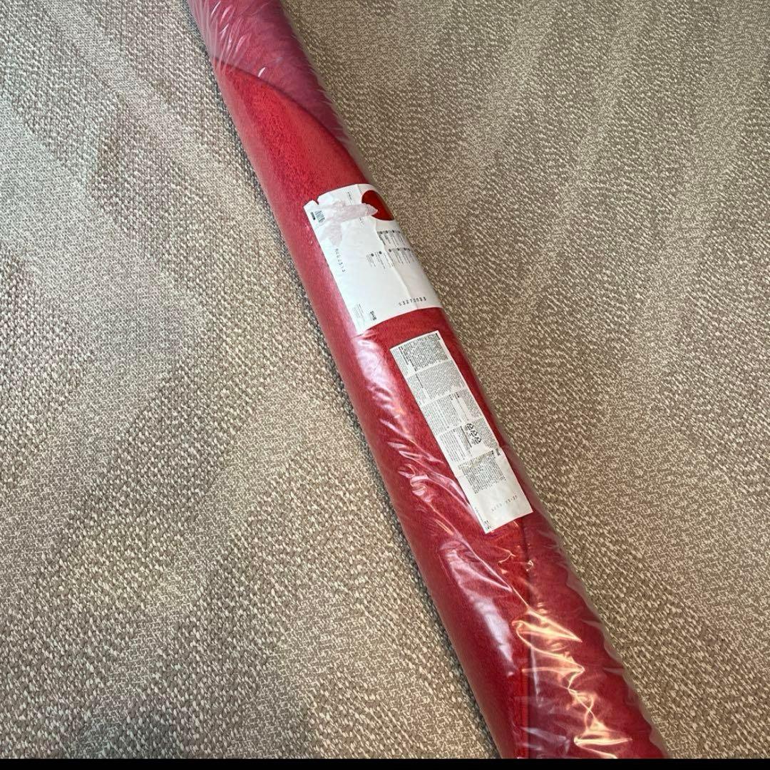 IKEA 新品未使用！ラグストエンセ STOENSE 195cm レッド赤　円