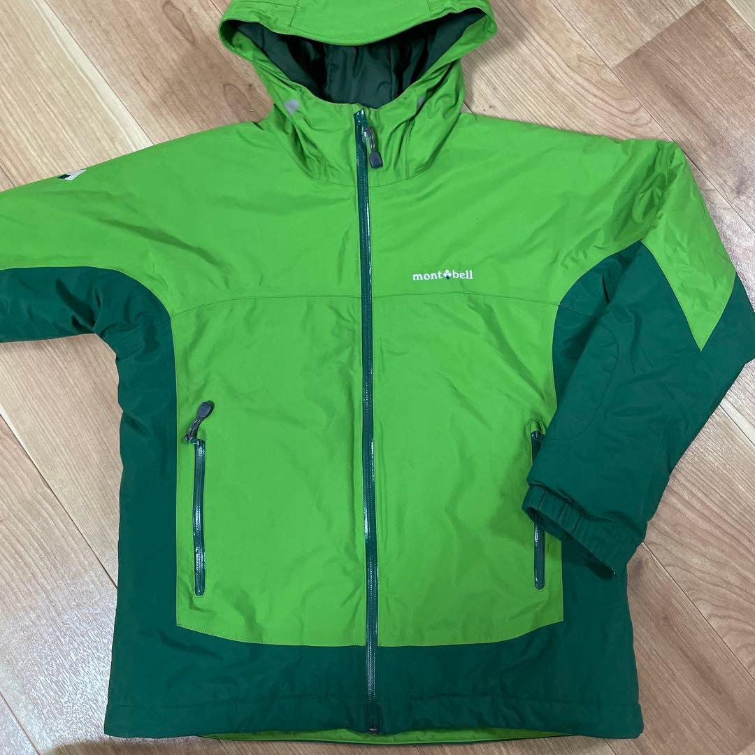 モンベル montbell パウダーステップ　ジャケット　160 美品