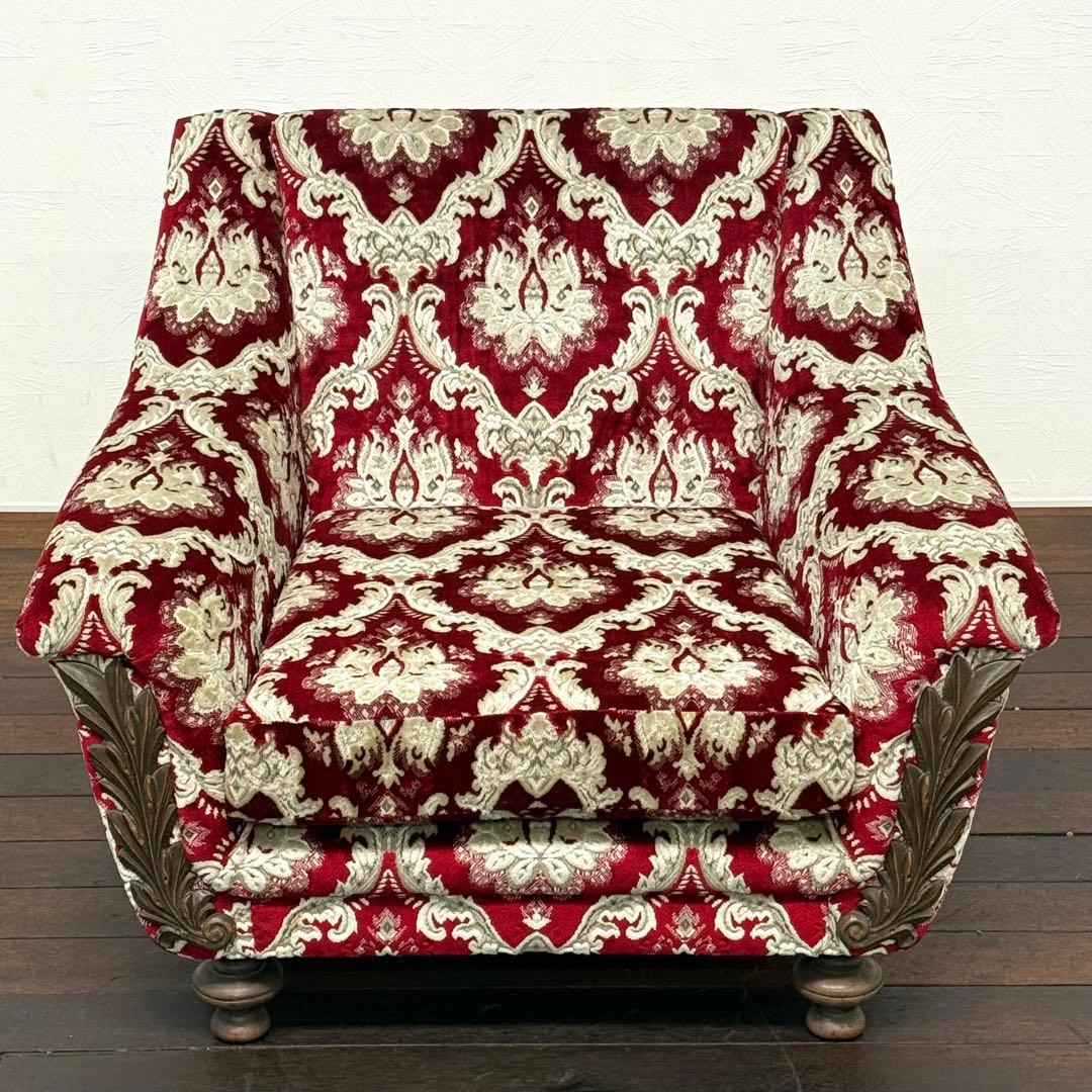 H19K86c 神戸洋家具 永田良介商店 1人掛けソファ