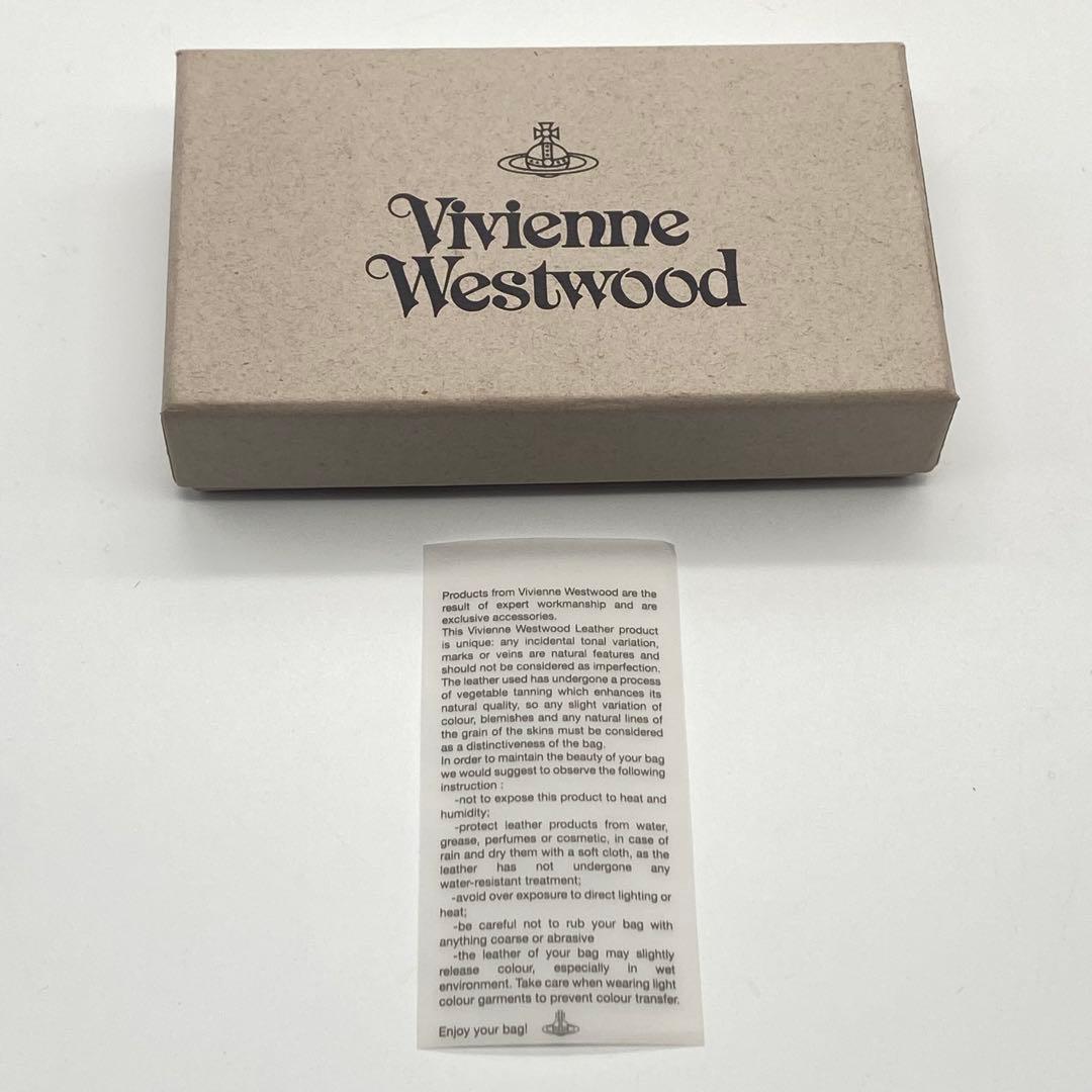 【良品】ヴィヴィアンウエストウッド・6連キーケース・レザー・黒・リング